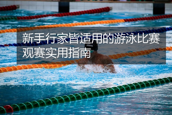 新手行家皆适用的游泳比赛观赛实用指南